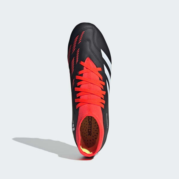 Negro Botines Predator Club Multiterreno con Ajuste tipo Media