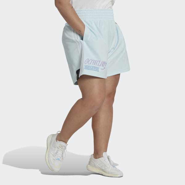 Azul Calções de Pugilismo (Plus Size) ETW04
