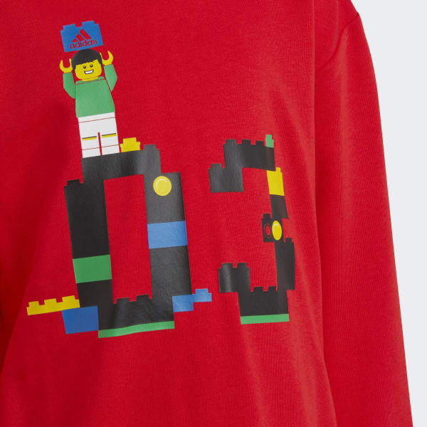 Rood adidas x Classic LEGO® Hoodie