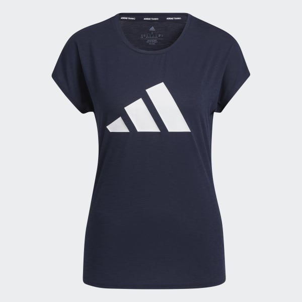 Bleu T-shirt 3-Stripes Training BS896