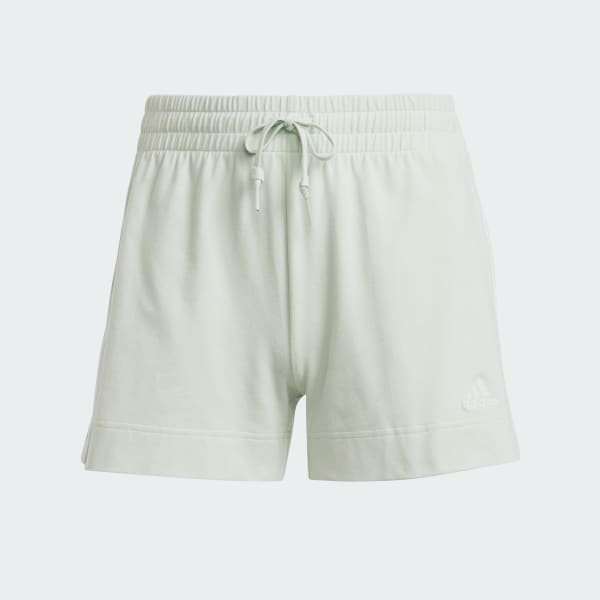 Groen Essentials Slim 3-Stripes Short