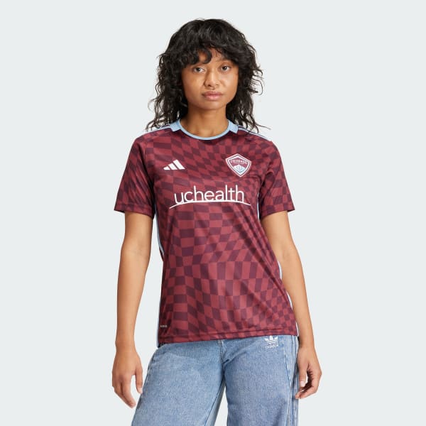 adidas Colorado Rapids 24 25 Home Jersey Burgundy Free Shipping with adiClub adidas US