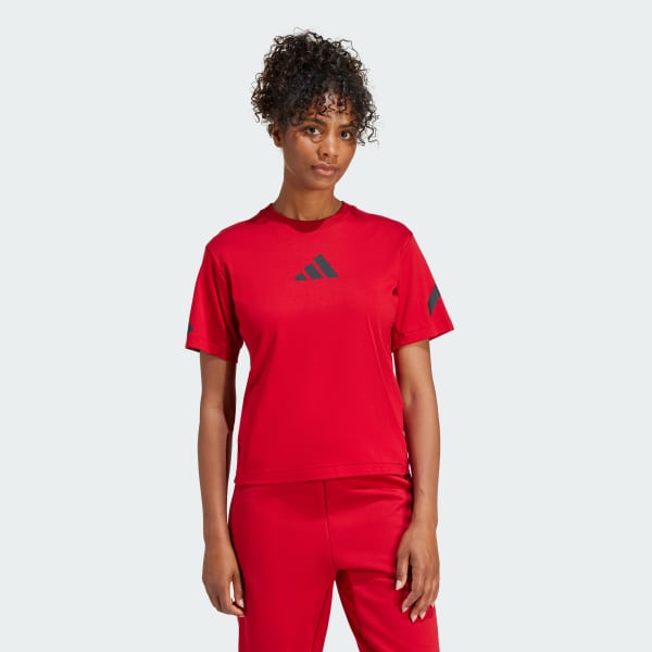 Red adidas Z.N.E. Tee