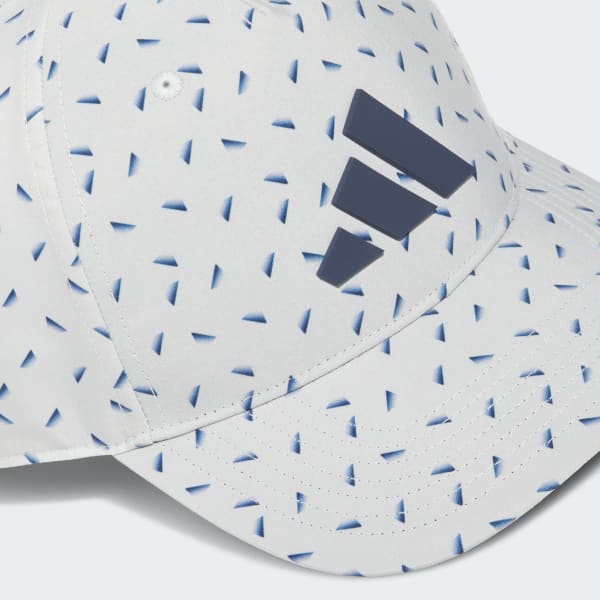 グレー 【ゴルフ】総柄 スナップバック クーリングキャップ