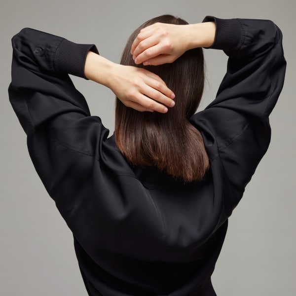 adidas Y-3 Rayon Twill Track Top - Black | Free Shipping