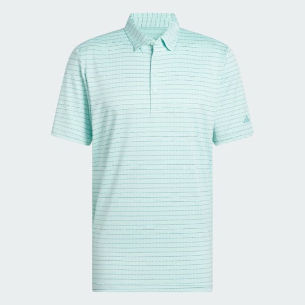 White Ultimate365 Dash Stripe Polo Shirt