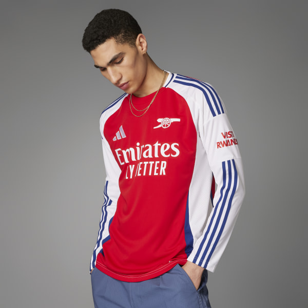 adidas Arsenal 24 25 Long Sleeve Home Jersey Red adidas Thailand