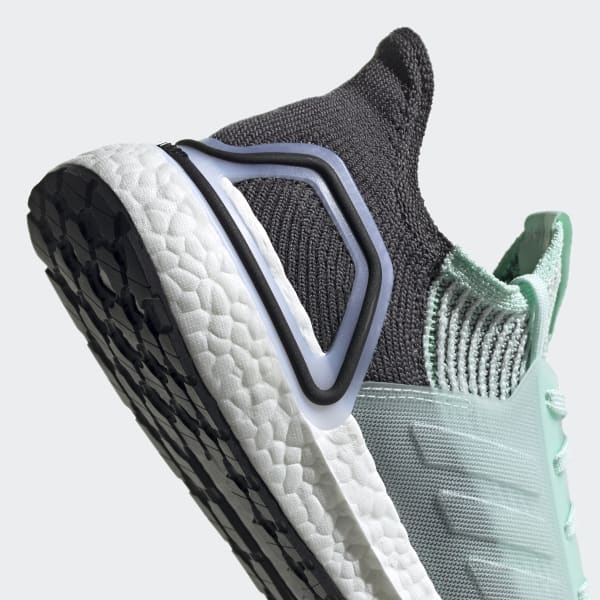 Men's Ultraboost 19 Mint and Grey Shoes 
