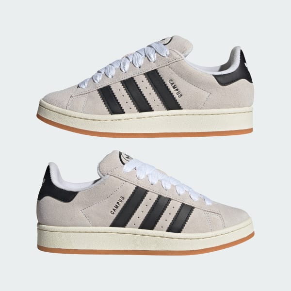Adidas campus top hombre blancas