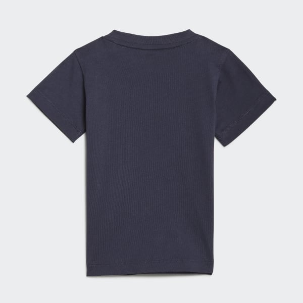 Blauw Camo Short en T-shirt Setje NED77