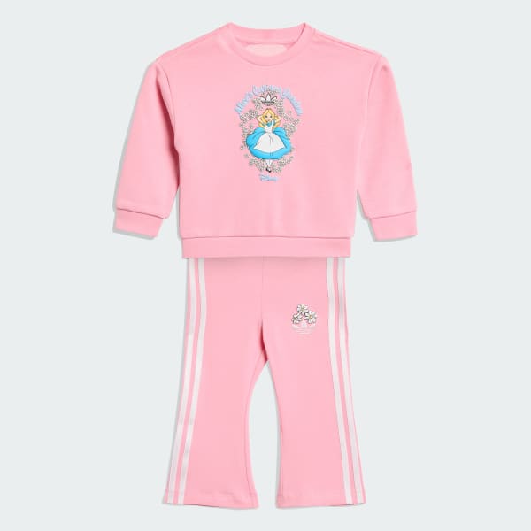 Pink ADIDAS ALICE IN WONDERLAND CREW SET