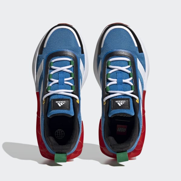 Blue adidas x LEGO® Tech RNR Lace-Up Shoes