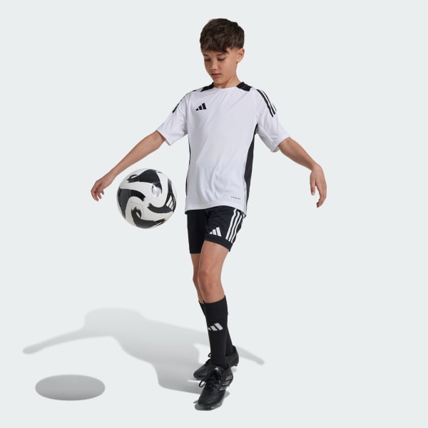Black Tiro 24 Competition Training Shorts Kids