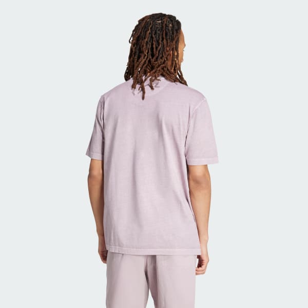 Purple Trefoil Essentials + Dye Pocket T-Shirt