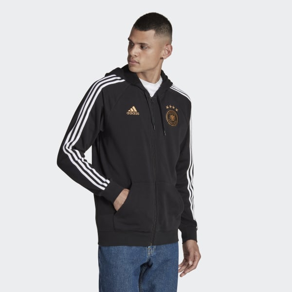 Svart Germany DNA Full-Zip Hoodie FQZ11