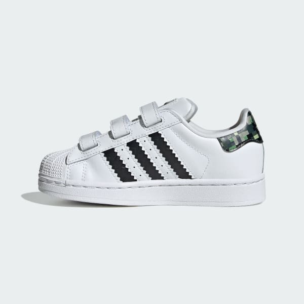 本格派ま！ II Superstar adidas x Free | White - Kids Shoes Minecraft ピンズ・ピンバッジ・缶バッジ