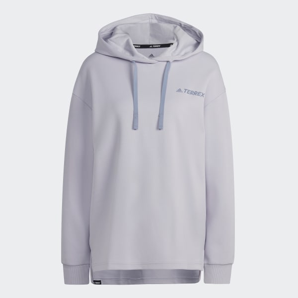 Purple Terrex Logo Graphic Hoodie