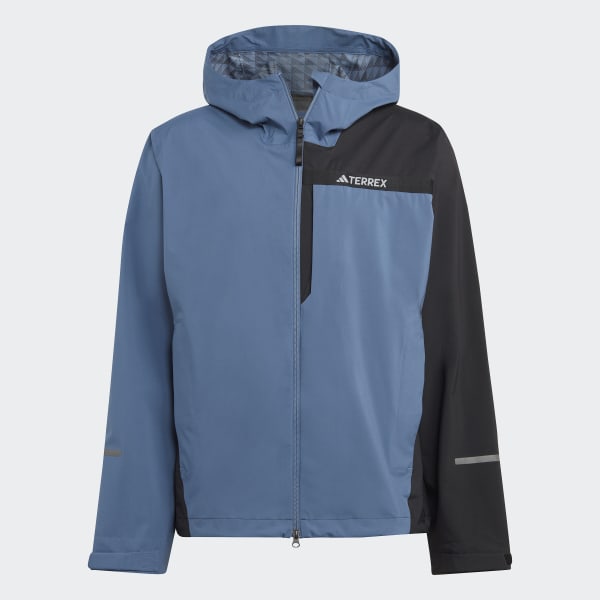 Bleu Veste de pluie 2,5 couches Terrex Multi RAIN.RDY