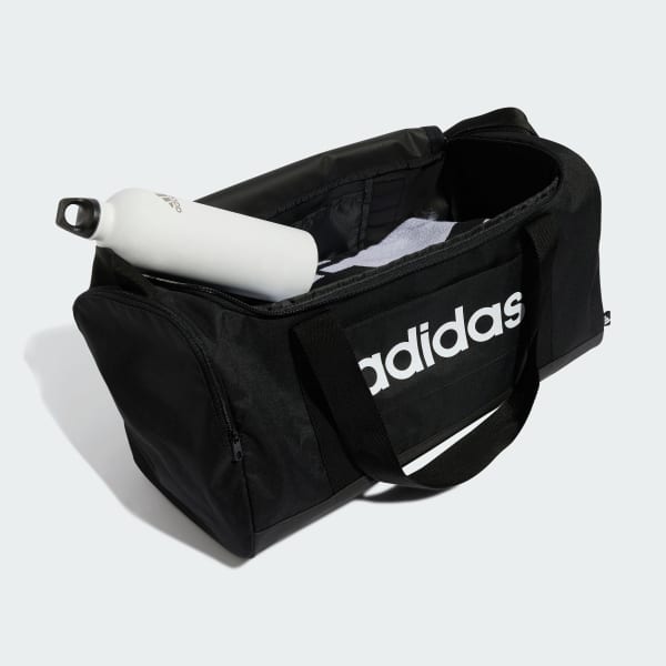 Black Linear Duffel Bag Small