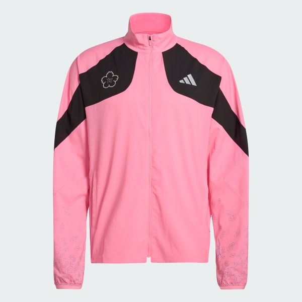 Pink Adizero Tokyo Running Jacket