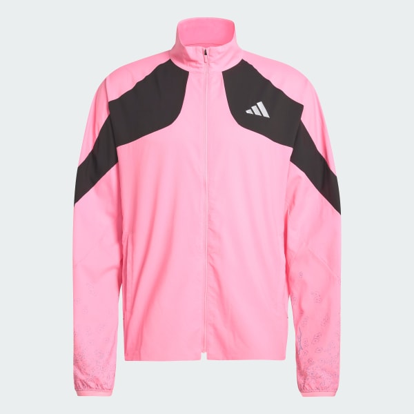 Pembe Adizero Tokyo Rüzgarlık