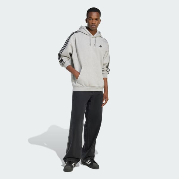 Grau ADICOLOR CLASSICS 3-STREIFEN HOODIE