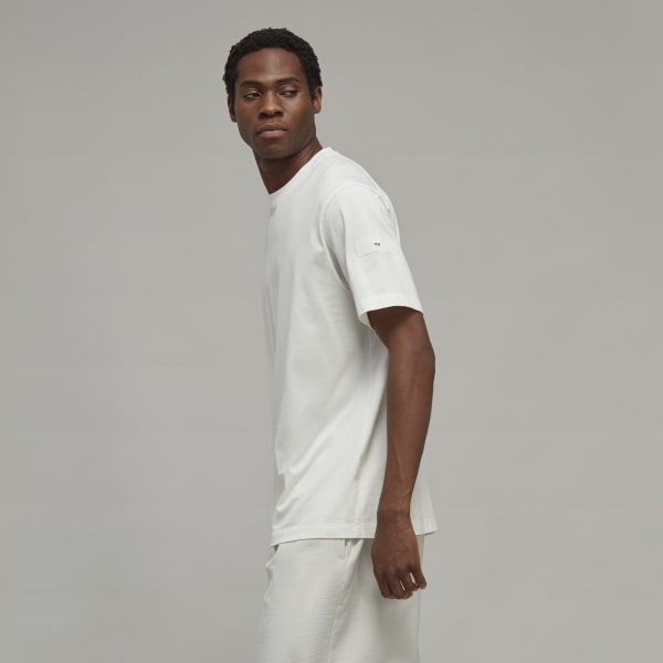 Weiss Y-3 Relaxed T-Shirt