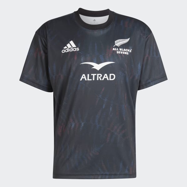 Svart All Blacks Sevens Home Tee (Gender Neutral)