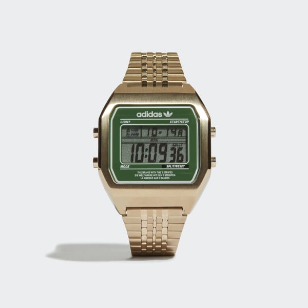 adidas Montre Digital Two M - or