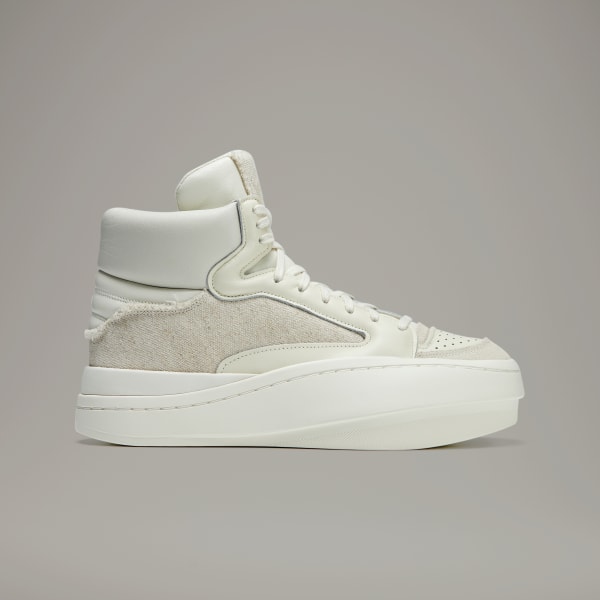 White Y-3 Centennial High Shoes