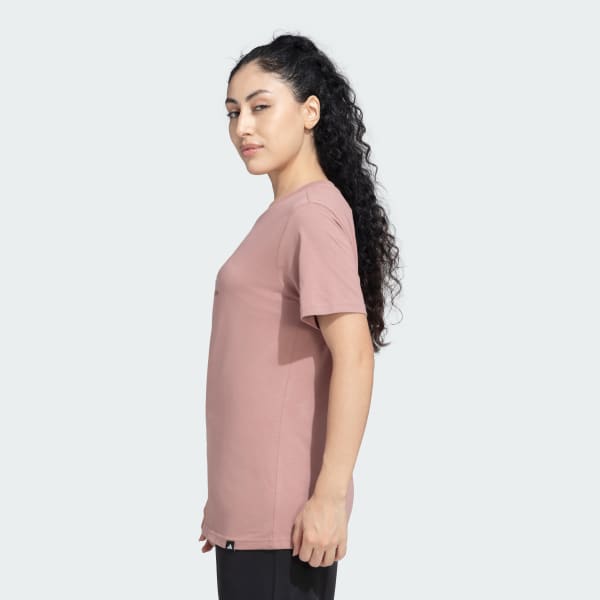 Pink adidas Sportswear Doodle Tee