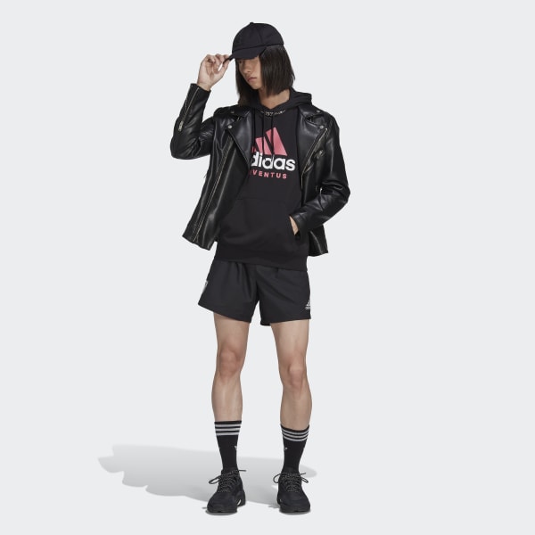 Black Juventus DNA Graphic Hoodie IF749