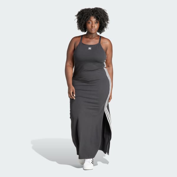 adidas 3 S DRESS MAXI - Black, Women's Lifestyle