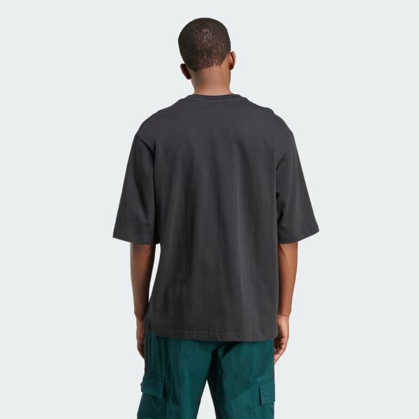 Preto T-shirt Oversize Adicolor