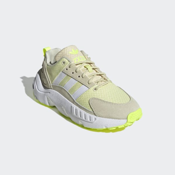Yellow ZX 22 BOOST Shoes LUX05