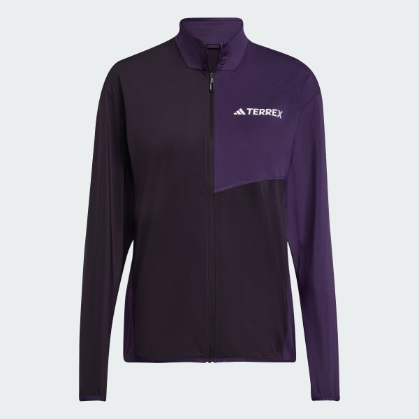 Viola Giacca in pile tecnico Terrex Multi CLIMAWARM Full-Zip