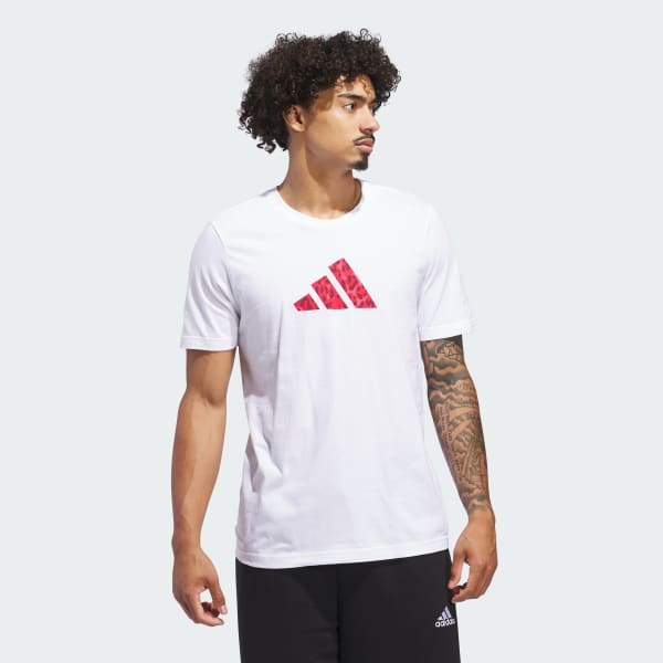 Blanco Polera Future Icons Estampada