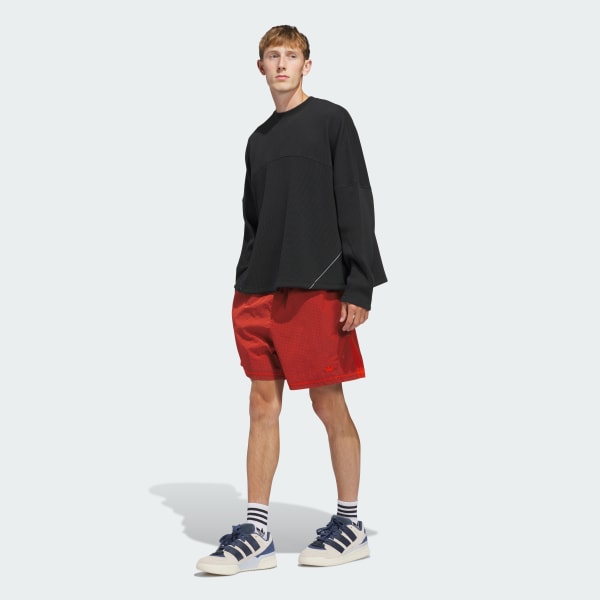 rouge Short en nylon de Long Beach