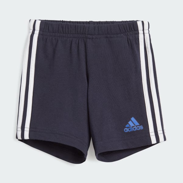 Blue Essentials Lineage Organic Cotton Tee and Shorts Set