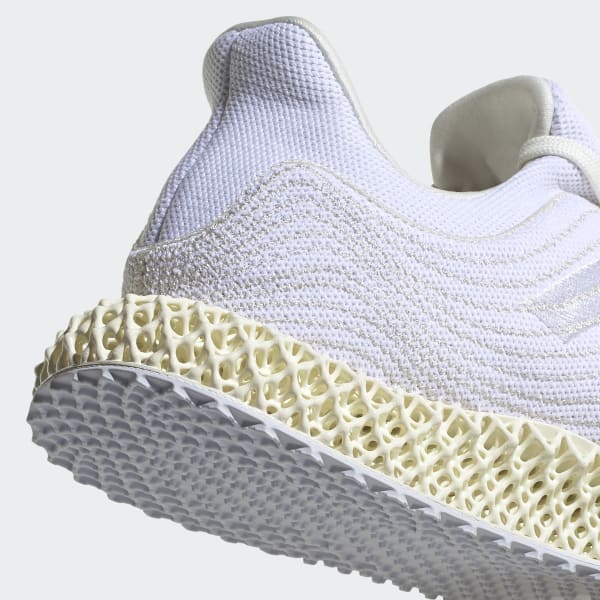 White adidas 4D Parley Shoes