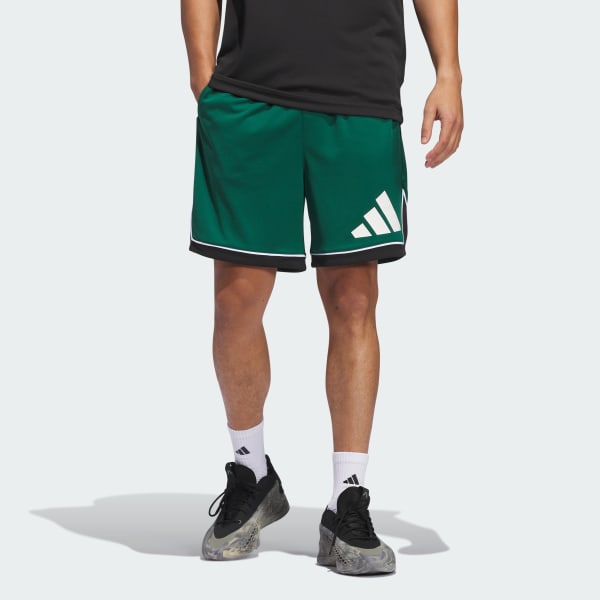 Vert Short adidas Basketball Badge of Sport