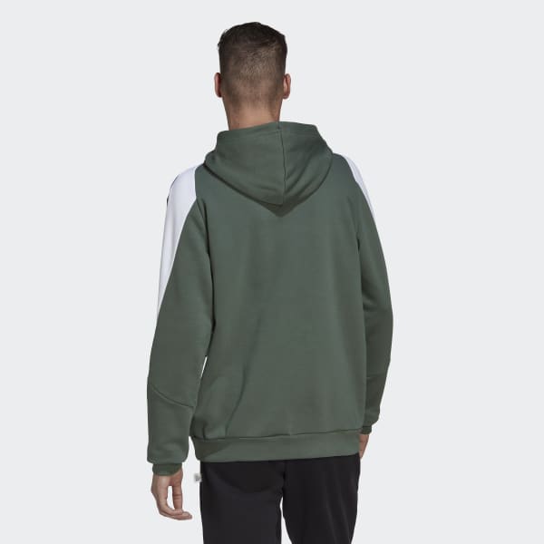 Verde Buzo con Capucha Future Icons Badge of Sport Bordado