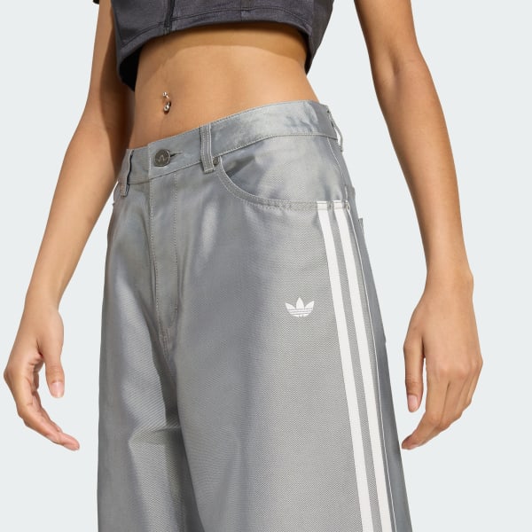 【adidas】ADILENIUM SEASON 4 TEAMGEIST BAGGY SHINE デニム adidas Adilenium Season 4 Teamgeist Baggy Shine Denim Pants