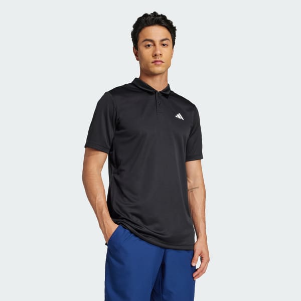 Hitam Polo Shirt Tenis Climacool
