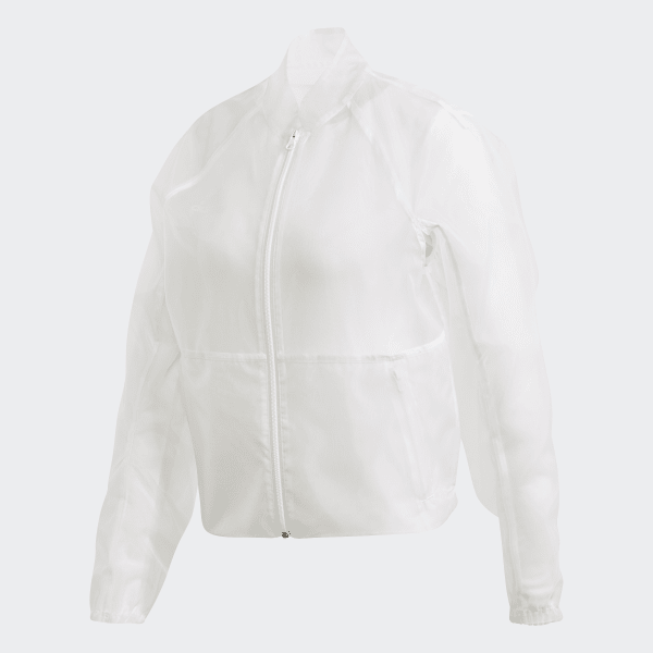 jaqueta transparente adidas