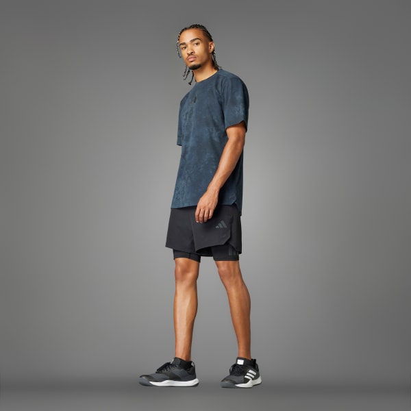 Μαύρο 2-in-1 PrimeLift Shorts