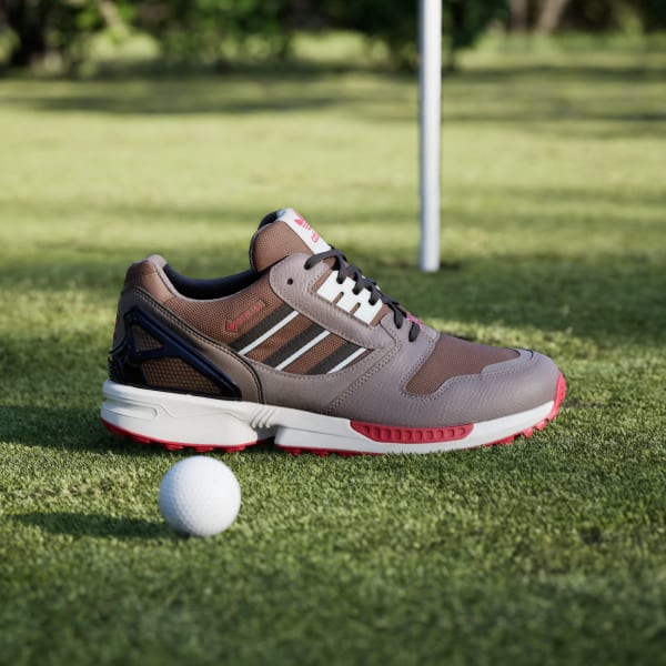 Cokelat Sepatu Golf GORE-TEX ZX 8000 Spikeless