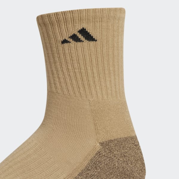 Yellow Cushioned X Mid-Crew Socks 3 Pairs