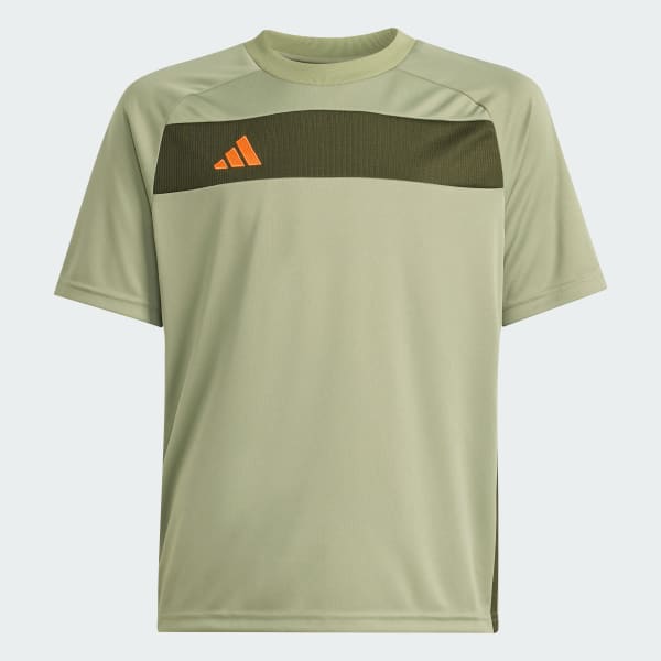 Green Tiro 25 Essentials Jersey Kids