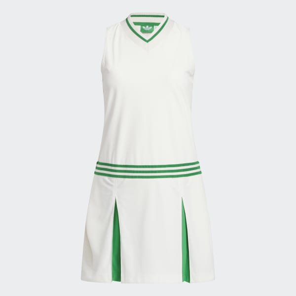 アディダス 【オリジナルスゴルフ】Vネック ノースリーブ ワンピース